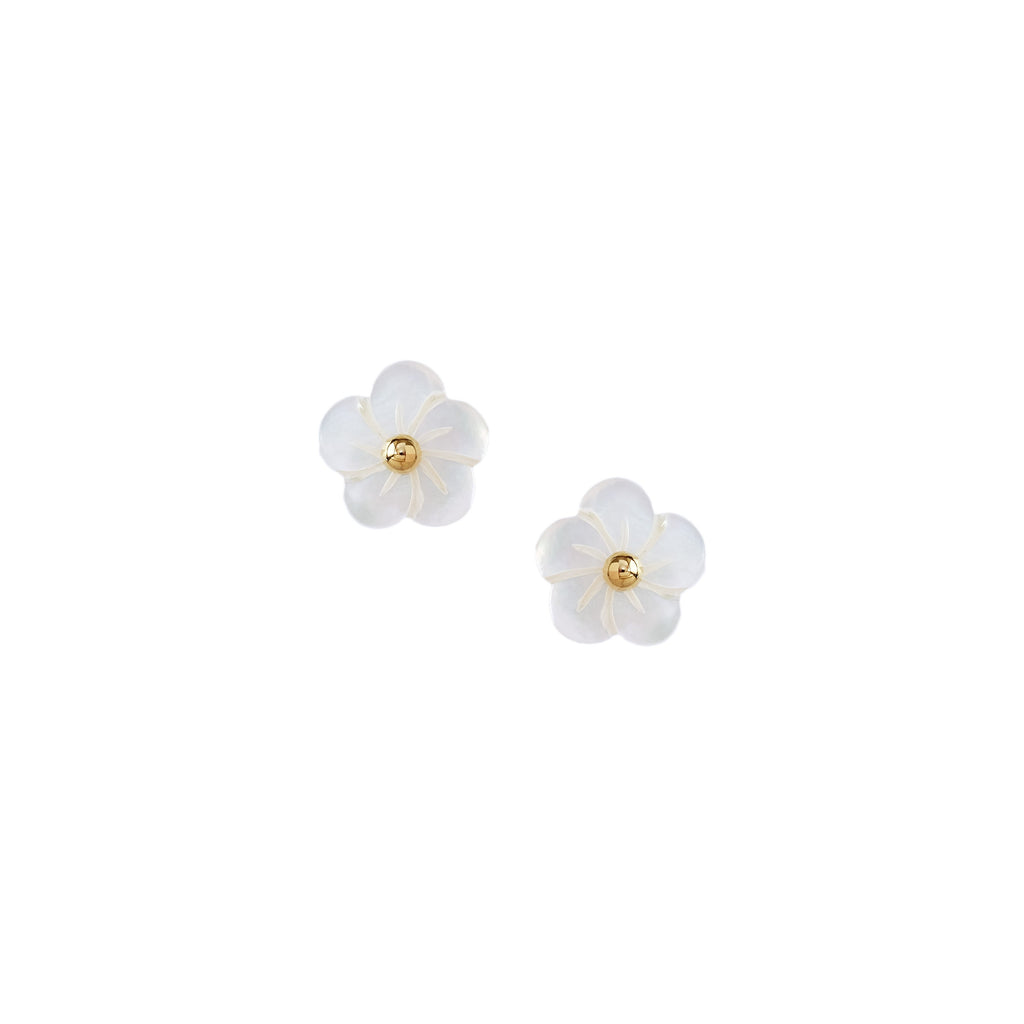 Chuchi Earrings in Mother of Pearl