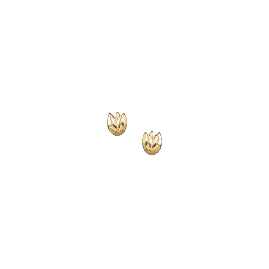 Ray Stud Earrings in Gold