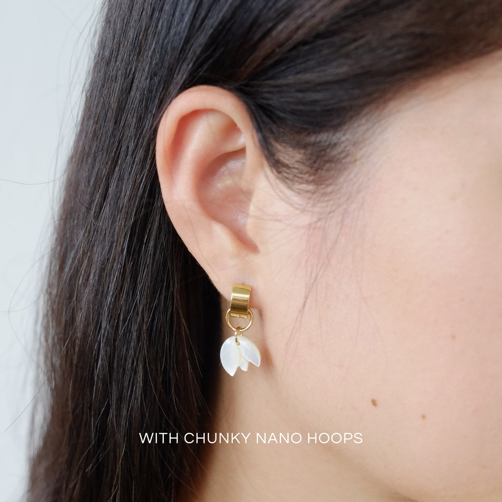 Viola Charms in Mother of Pearl