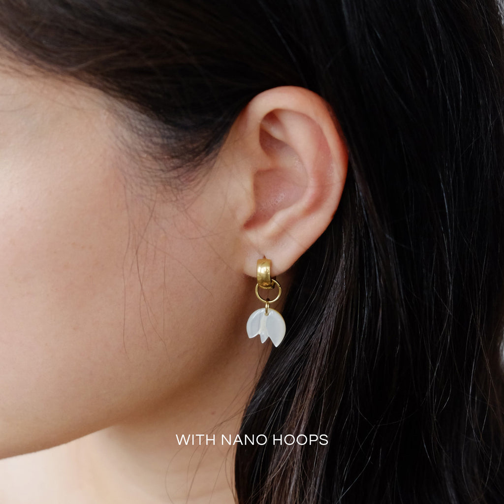 Viola Charms in Mother of Pearl