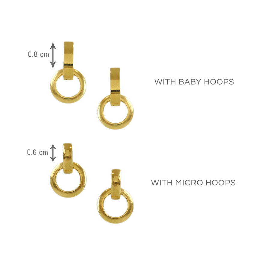 Nikka Charms in Gold