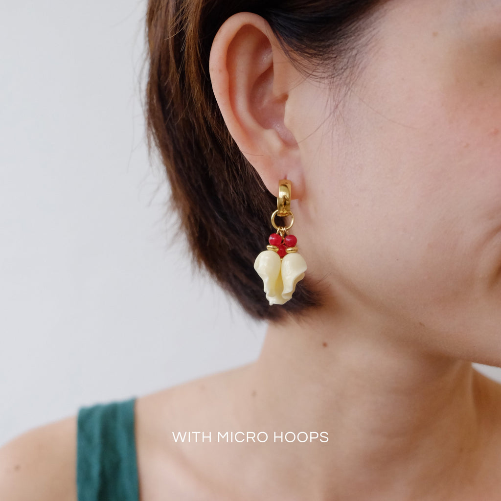 Abigail Charms in Ivory