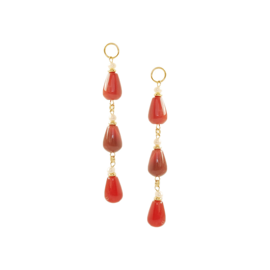 Blood, Sweat & Tears Charms in Carnelian