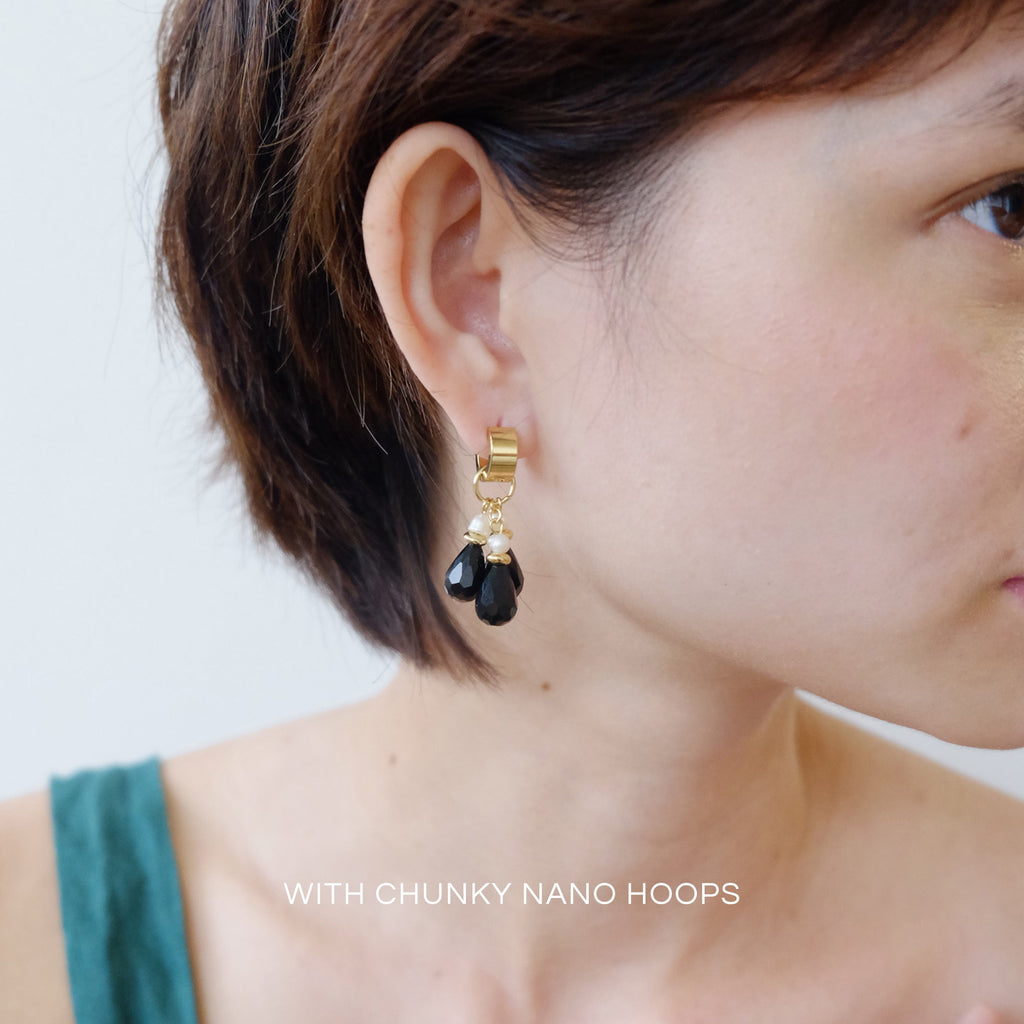 Idris Charms in Ebony