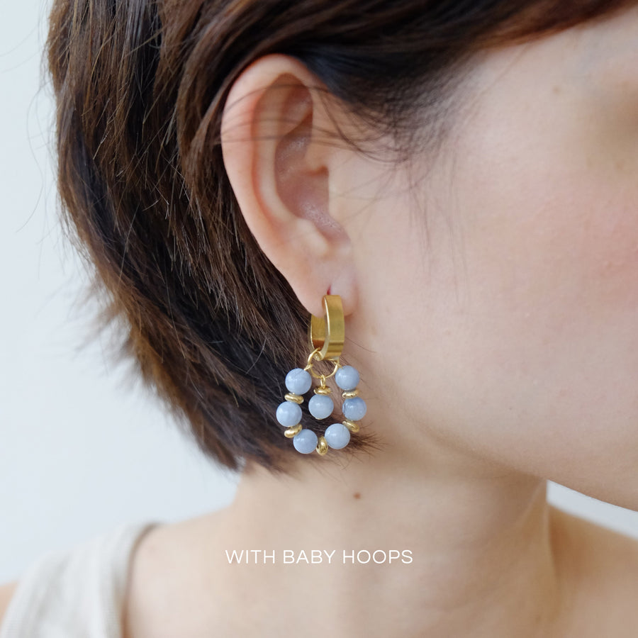 Bubble Charms in Aquamarine