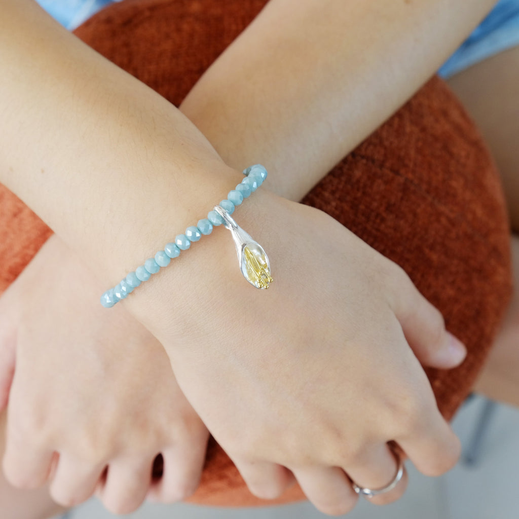 Edith Bracelet in Powder Blue