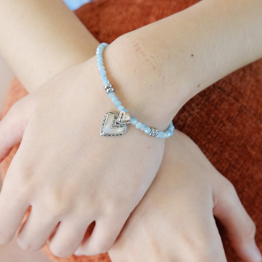 Virginie Bracelet in Powder Blue