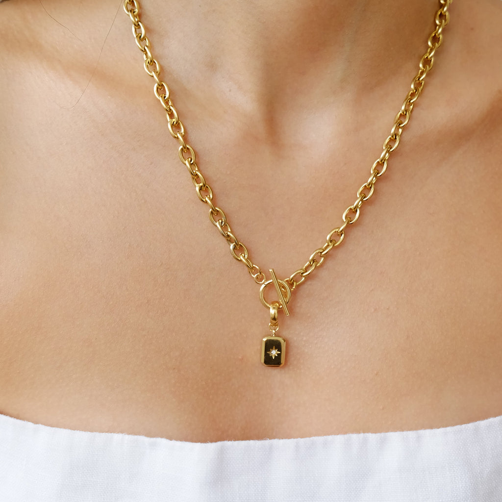 Star Pendant in Gold