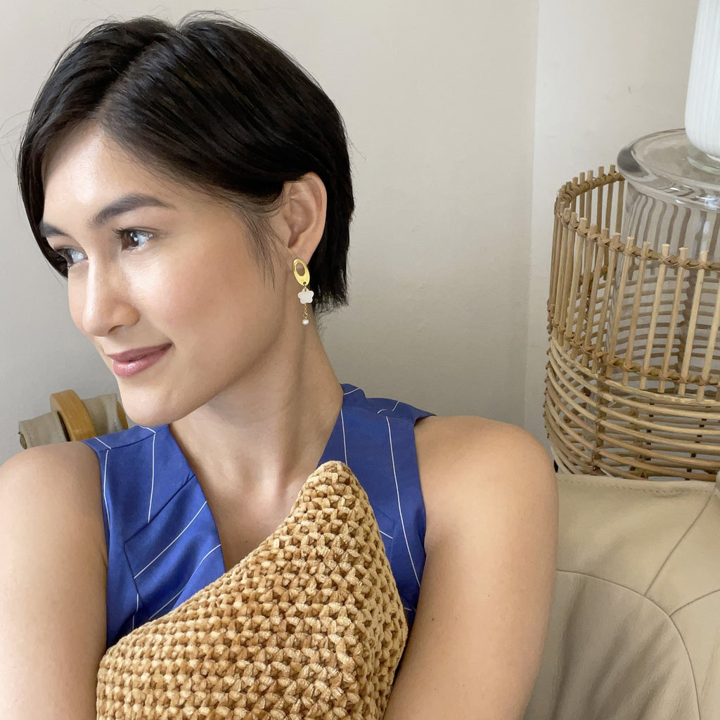 Lagu Earrings in Gold