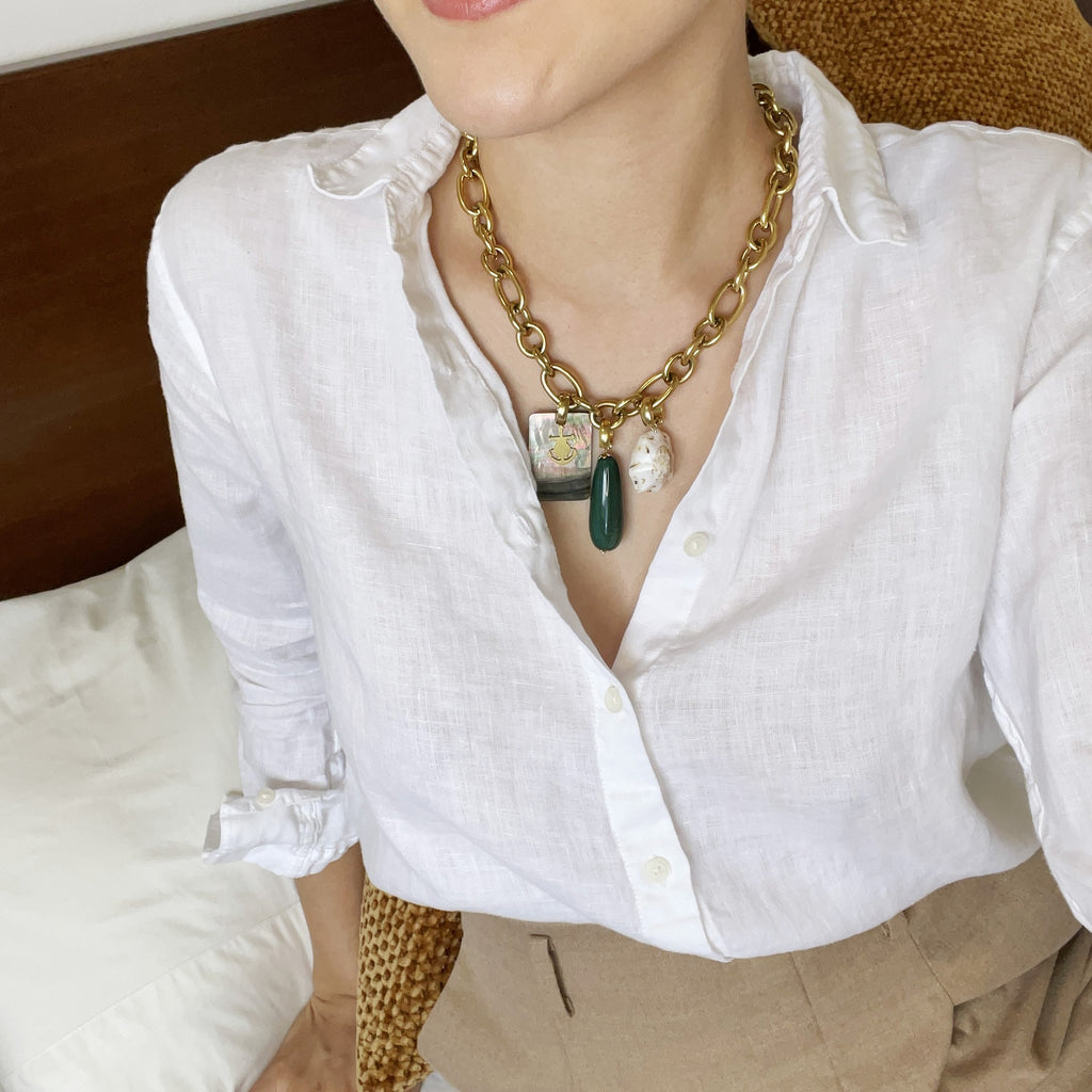 Ley Necklace in Gold