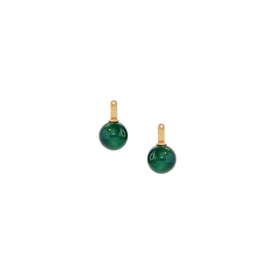 Bead Drops in Jade