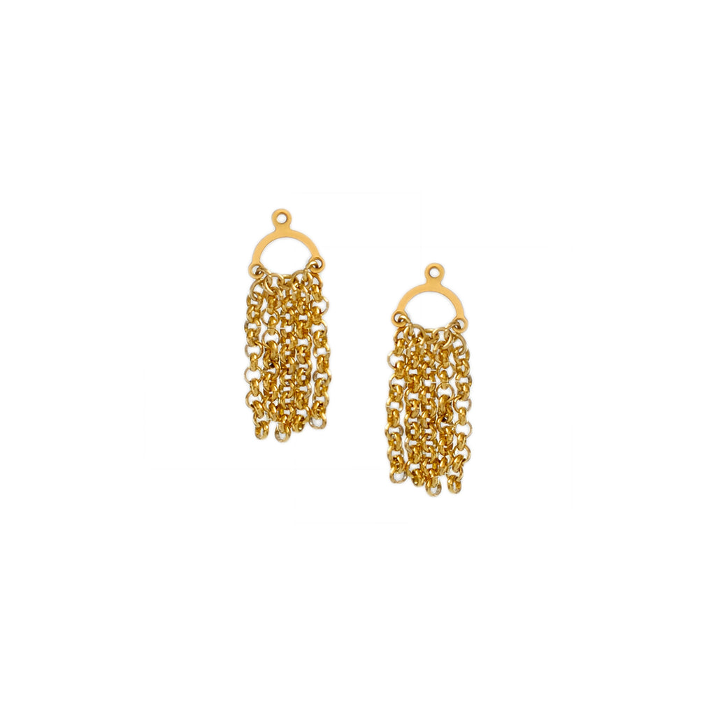 Catena Danglers in Gold