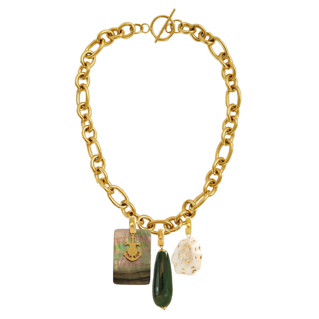 Ley Necklace in Gold