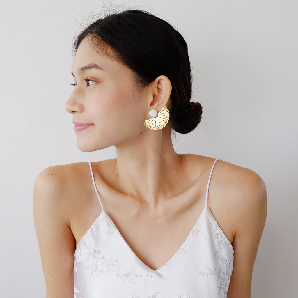 Mateo Detachable Earrings in Gold